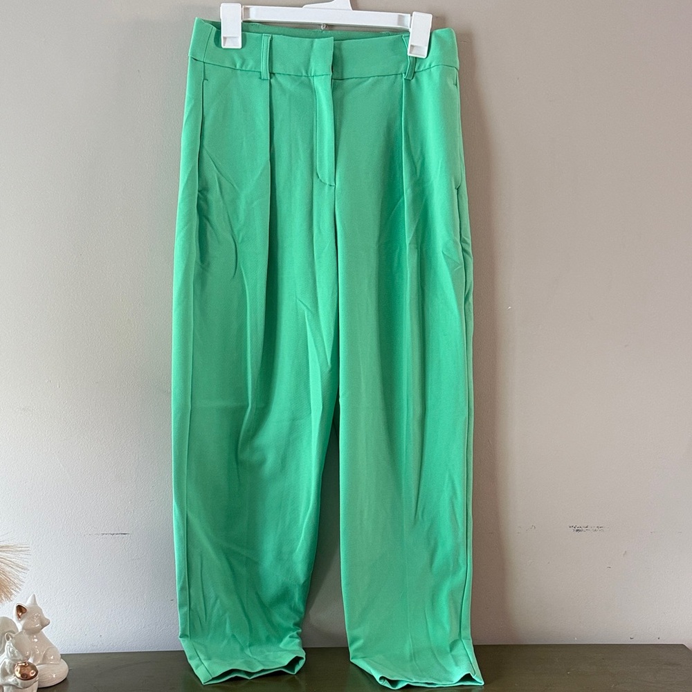 Express Green Stylist Pants, Size 8R